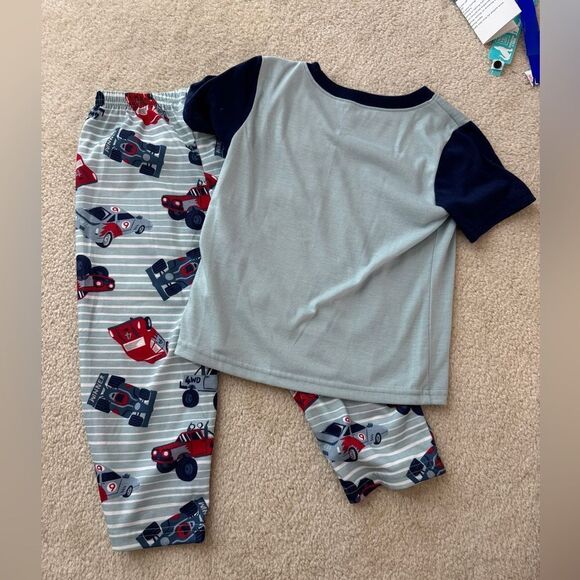 Carters Just For You Toddler Boys Pajama Set 4T - Picture 3 of 4